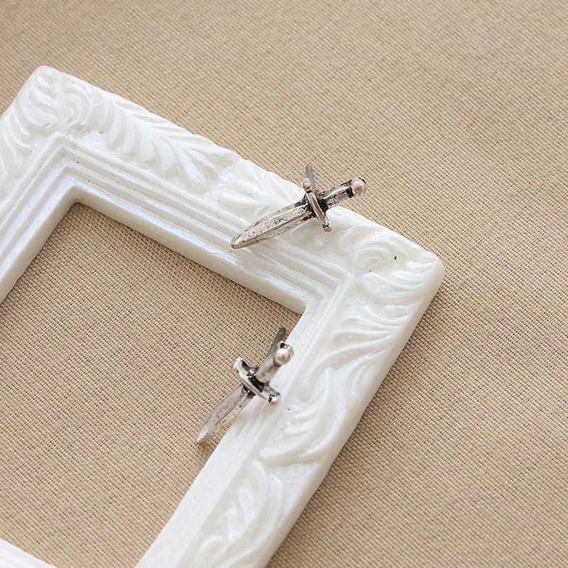 Gothic style long sword retro earrings wholesale autumn and winter new style earrings wholesale