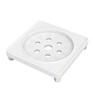 Multi-Functional PP Silent Wheeled Planter with Rotatable, Portable, Anti-Skid, Anti-Waterproof, Easy Installation and Non-Drill Features