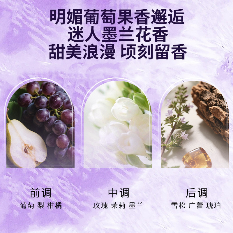 葡萄气泡爽肤沐浴露香氛滋润清洁男女夏季清爽持久留香沐浴露代发|undefined