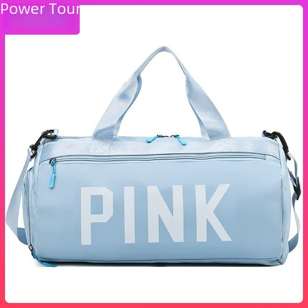 Fitness Bag for Women Cross-Border Leisure Swimming Sports Yoga Bag Wholesale Trendy Independent Shoe Compartment Dry and Wet Separation Travel Bag