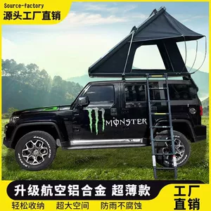 Dam Üstü Çadır, Qatlanan Üçbucaqlı Alüminium Ərinti Off-Road SUV Çadırı