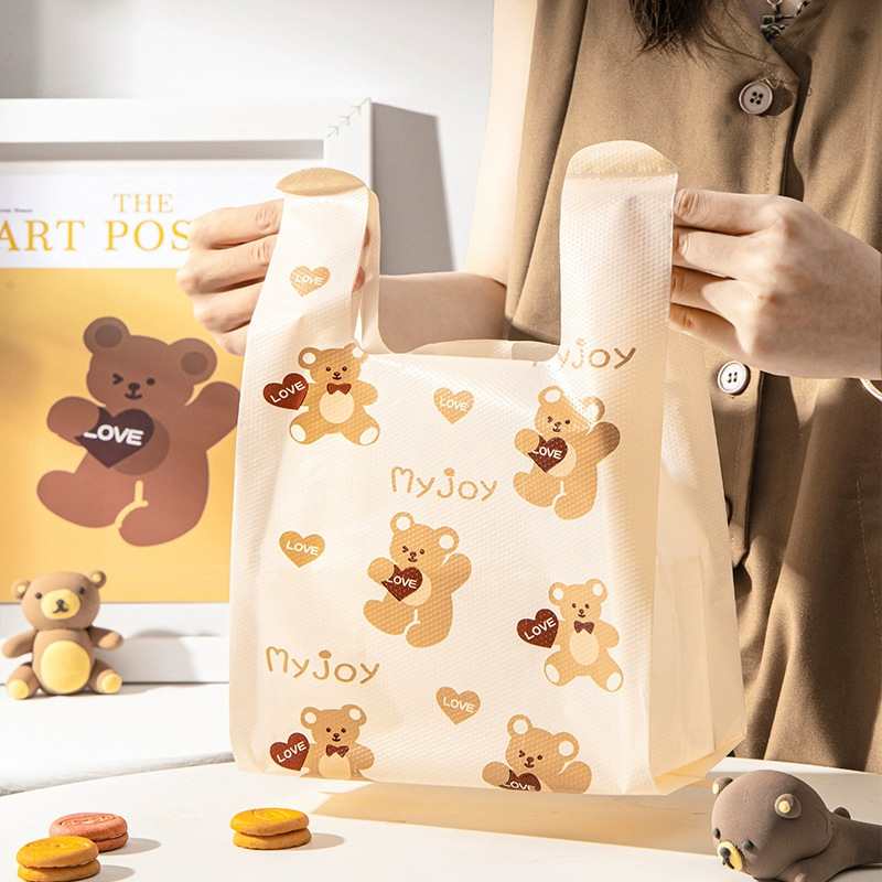 塑料袋背心袋加厚食品级外卖打包袋批发耐用一次性手提袋收纳袋子