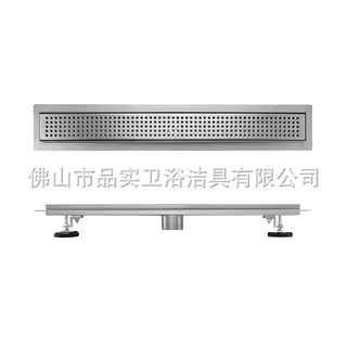 不锈钢隐藏长地漏飞边网格栅地漏淋浴房大排量长条酒店工程地漏