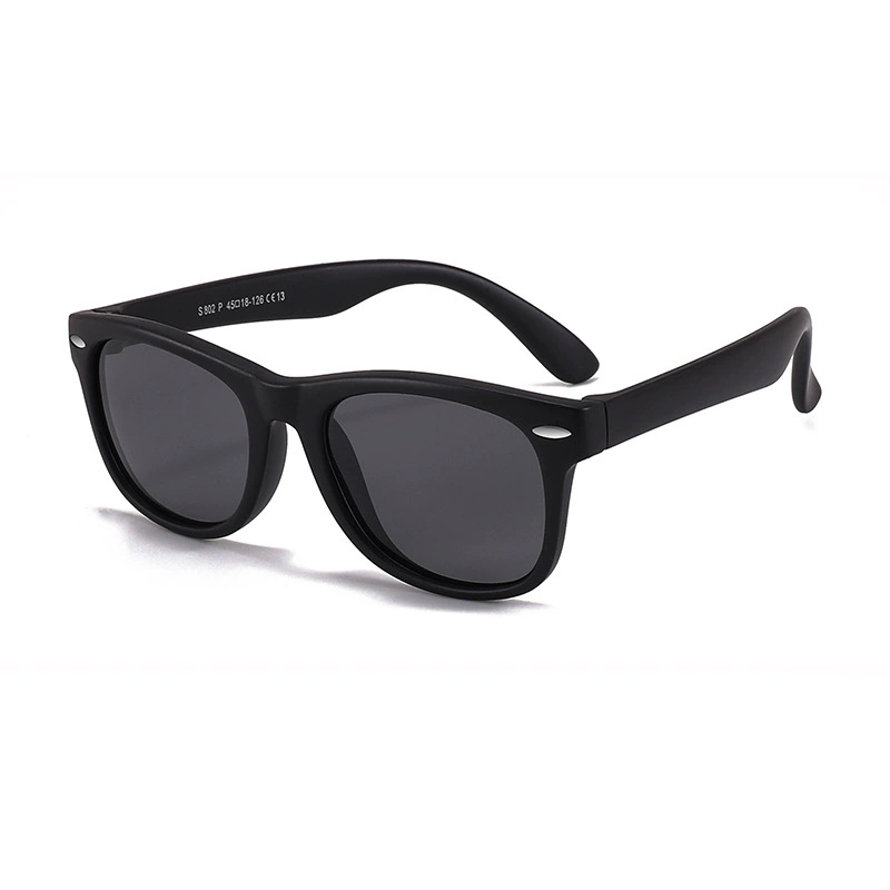 Silicone Children's Sunglasses, UV Protection, TAC Polarized Lenses, Assorted Colors (Ages 2+)