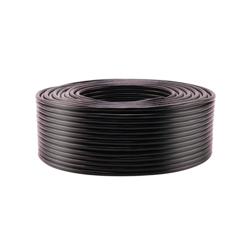 RVV wire 4 square meters 2 core flexible flame retardant national standard oxygen-free copper wire and cable double core 2.5 6 square cloth wire