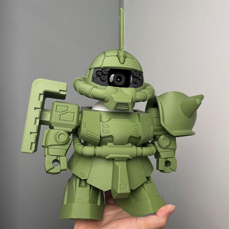 Zagu3 Xiaomi Cloud Camera Revised Shell Gaunty Robot Accesorios de armadura Creativo Shell Regalo