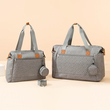 跨境专供批发妈咪包手提单肩包母婴包干湿隔离大容量待产包尿布包