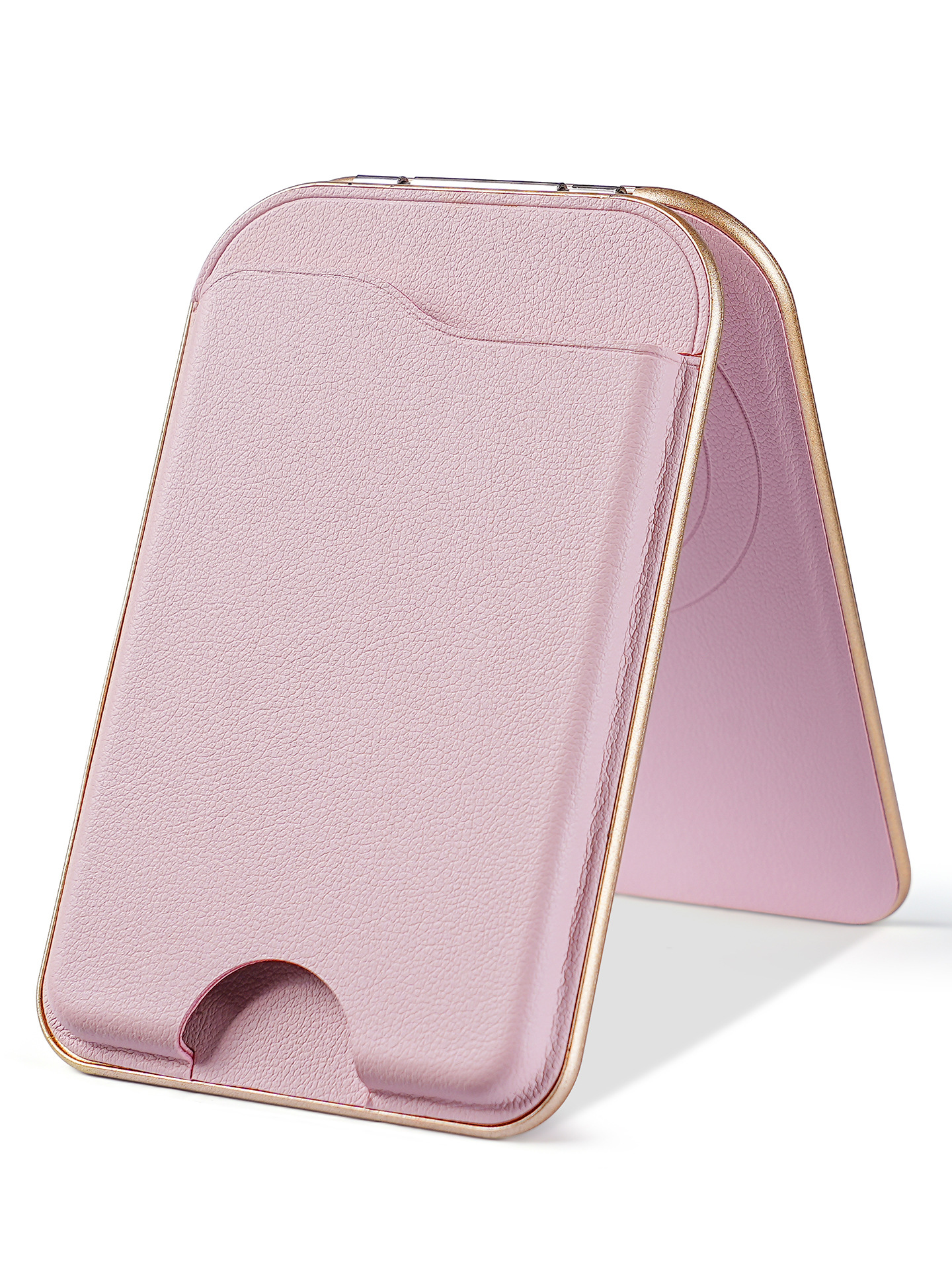 Apple iPhone 13 14 15 16 17 MagSafe portaje de tarjeta magnética con espejo multifuncional