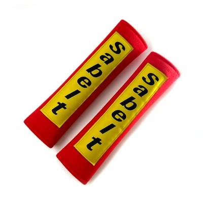 Seat belt shoulder pad – factory direct sale in stock - sabelt-red
