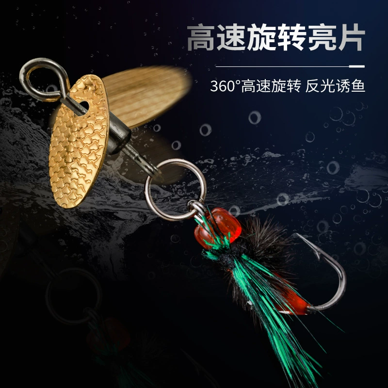 Провалы акулы Летающий вращающийся крючок Drops of Poisoning Mosquito Hook Hand-made Micro-Woody Fly Hook Hook Hook Hook Little Worm Hook