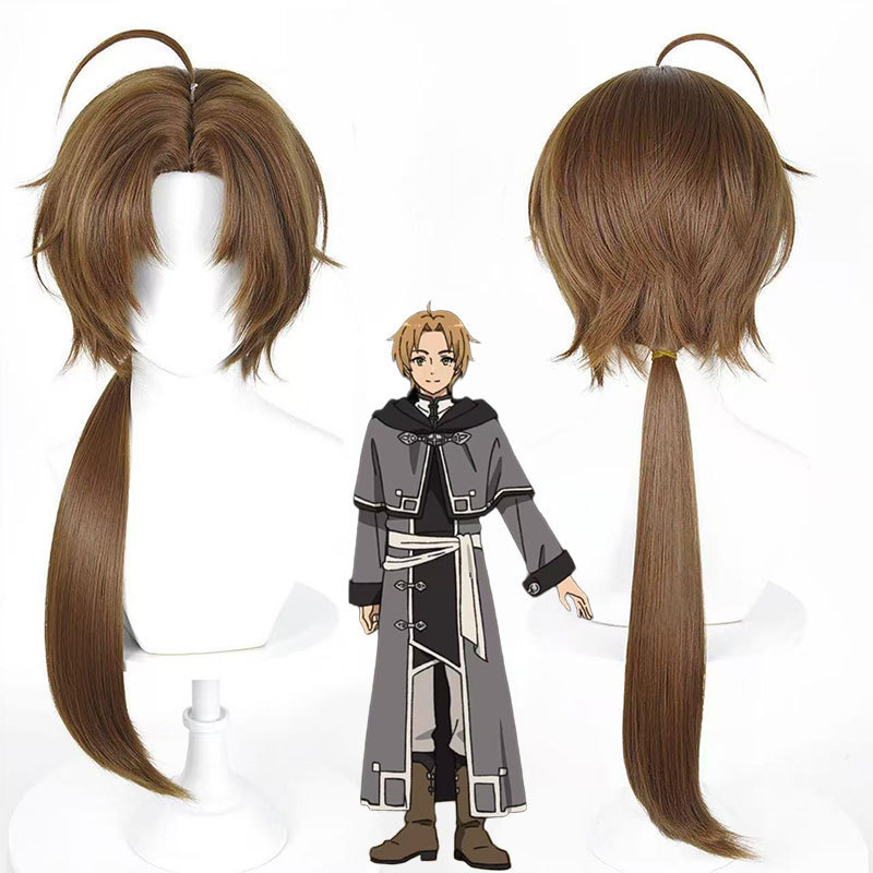 [Xi Jun] Jobless Reincarnation Roodius Cos Wig Grellat Artificial Scalp Top Rose Net