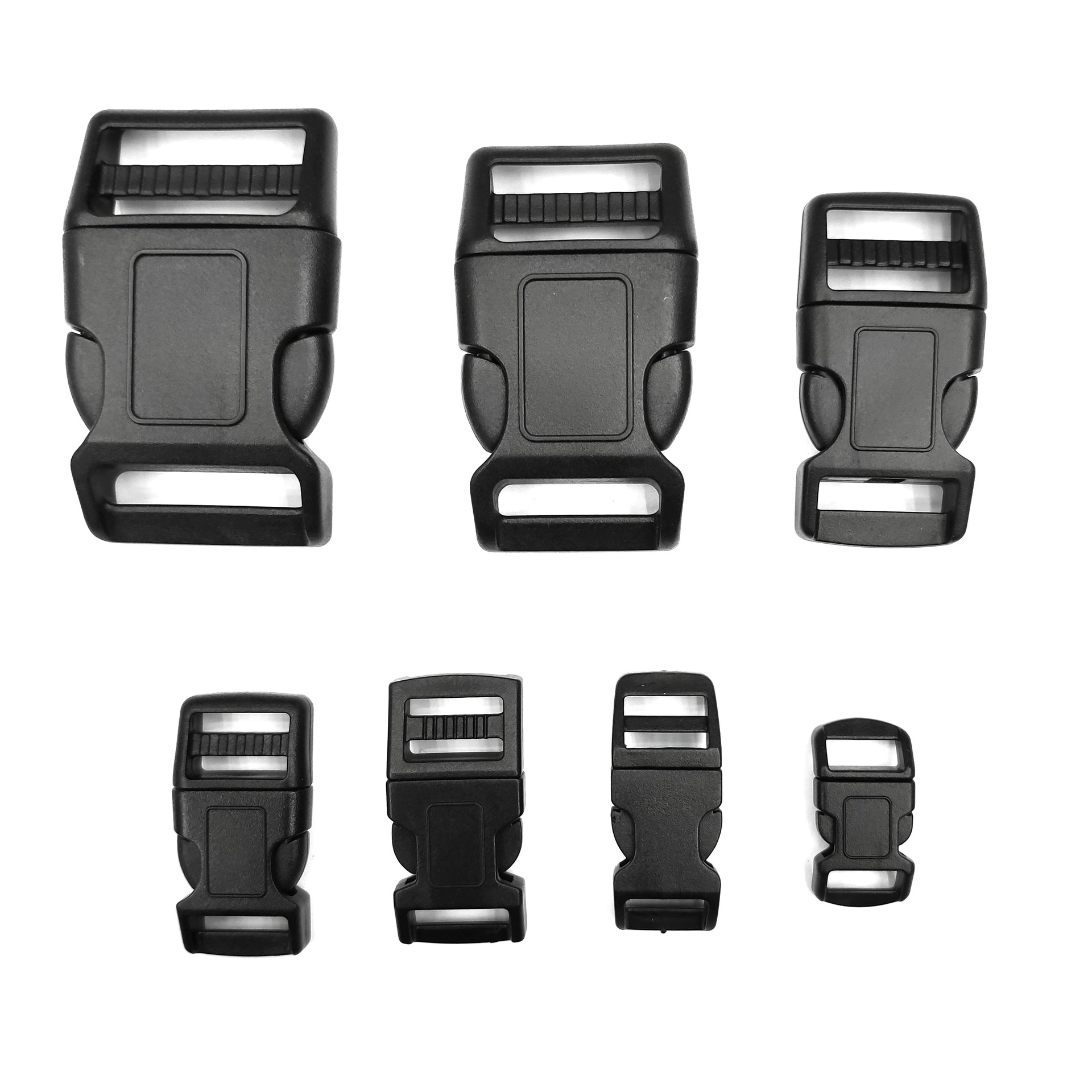 Фабрика прямые поставки ошейник для домашних животных аксессуары собака тяговый трос Регулировка пряжки пластиковые ПЭТ пряжки оптом