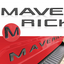 适用于皮卡福特Maverick Tremor后尾箱英文字母贴凹槽装饰字标贴