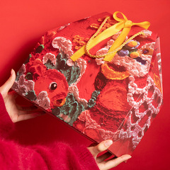 Spring Festival New Year Goods Handbag Paper Bag New Year Gift Bag Birthday Souvenir Premium Gift Box Shopping Packaging Bag