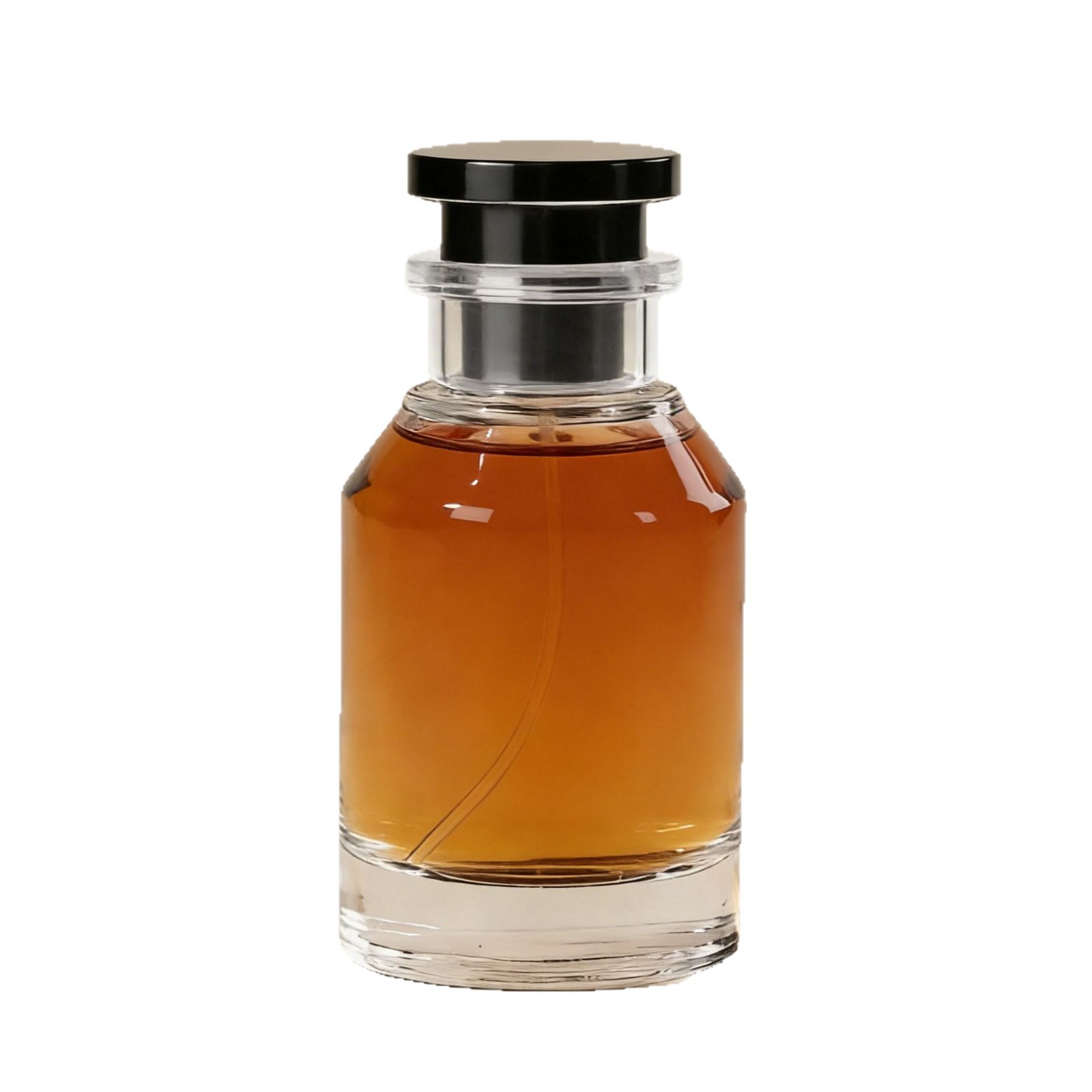 Botella de perfume de vidrio Botella de dispensación con bayoneta de 50ml Botella vacía de spray de niebla fina transparente Botella de perfume Botella desnuda