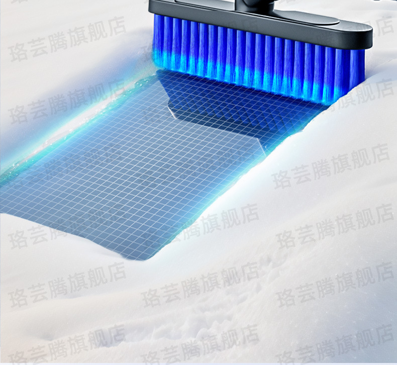Snow Shovel, Car Snow Removal Tool, Snow Sweeper Brush, Car Glass Defrosting Scraper, Snow and Ice Removal Winter Snow Clearing Tool