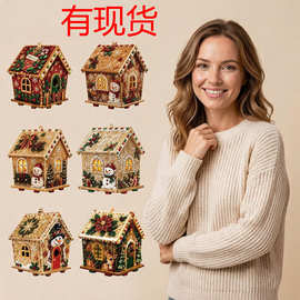 新设计造型趣味热销DIY Pearl Art Christmas 圣诞节套装手工DIY