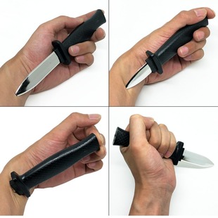 Children's boy gift toy switchblade telescopic plastic knife trick performance dagger spoof fake knife props