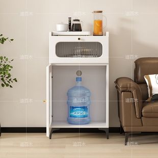 Household Tea Cabinet Storage Locker Fish Tank Storage Rack Kitchen Living Room Sideboard Wall Coffee Cabinet Others