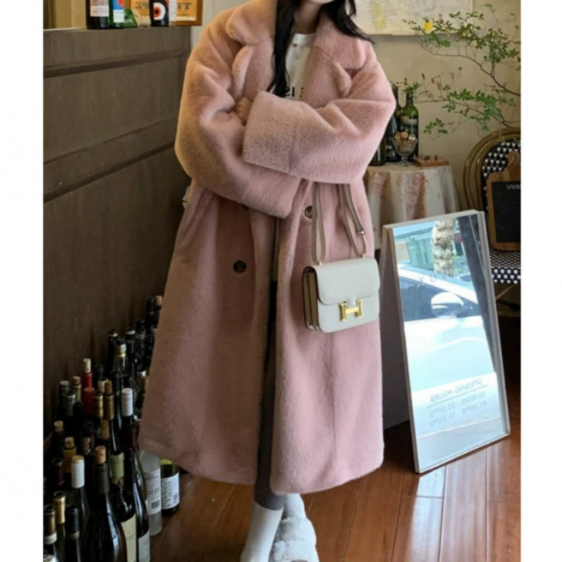 Long demi-season jacket, increased thickness, wholesale