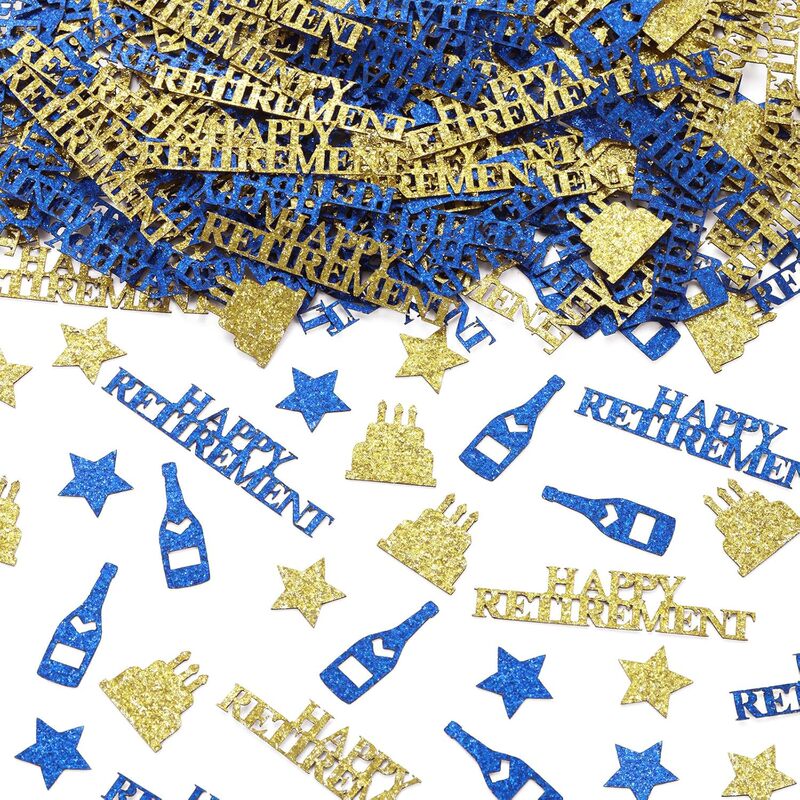 Happy Retirement Amazon Retirement Confetti Wedding Anniversary Celebration Confetti Golden Wedding Celebration Wedding