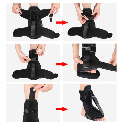 Foot care orthopedic belt foot drop orthotic device ankle sprain protective belt foot massager ankle protective belt
