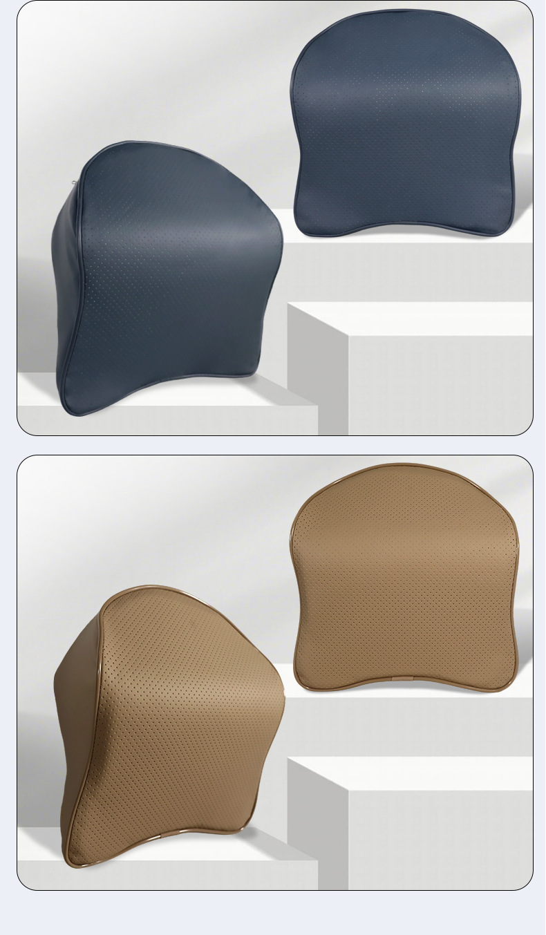 Car neck support pillow, slow-rebound memory foam car headrest, car seat cushion, shoulder support pillow manufacturer