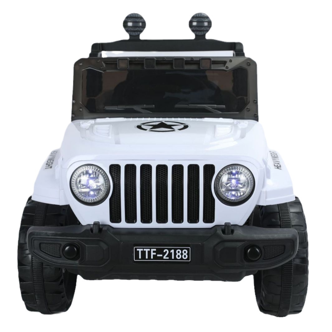 Coche eléctrico para niños El coche de control remoto de cuatro ruedas puede sentarse para niños y niñas cargando fuera de carretera con tracción en las cuatro ruedas bebé