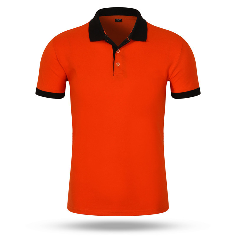 Polo ropa de trabajo tela de algodón ropa de grupo polo con solapa se puede imprimir bordado se puede imprimir al por mayor compra masiva