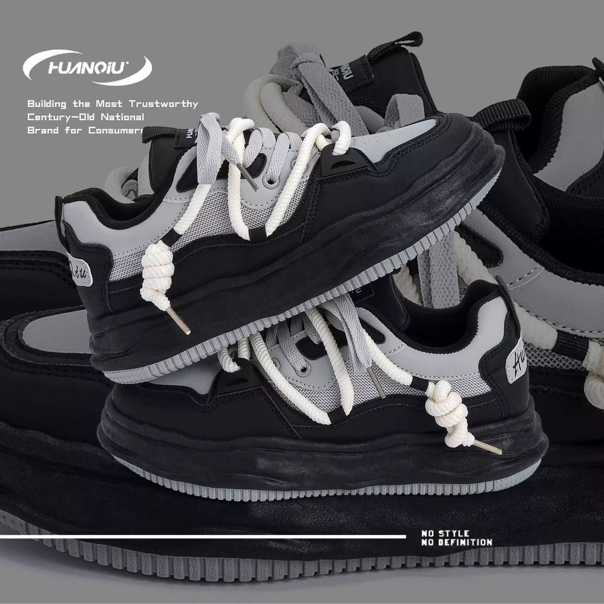 Универсальная летняя повседневная обувь Trend sneakers на платформе, спортивная обувь высокой модели