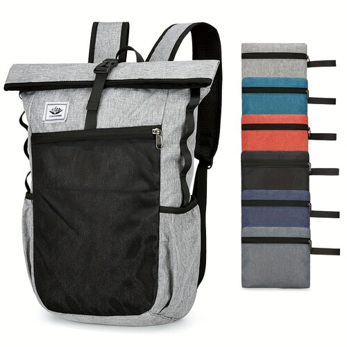 Sports Outdoor Casual Lightweight Backpack Multifunctional Foldable Storage Bag College Style School Bag Travel Backpack Trendy
