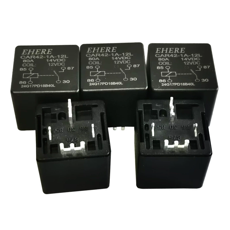 DC реле для аккумулятора, 80A, 1A, 12V