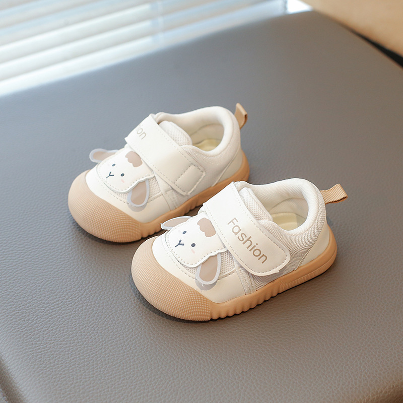 男の子の赤ちゃんの靴 2025 春と秋の新スタイル 1-2 歳包頭ソフトソール女の赤ちゃん幼児幼児第二段階靴滑り止め|undefined