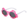 Children's street cartoon sunglasses, sun protection cream, silicone glasses, UF-protection