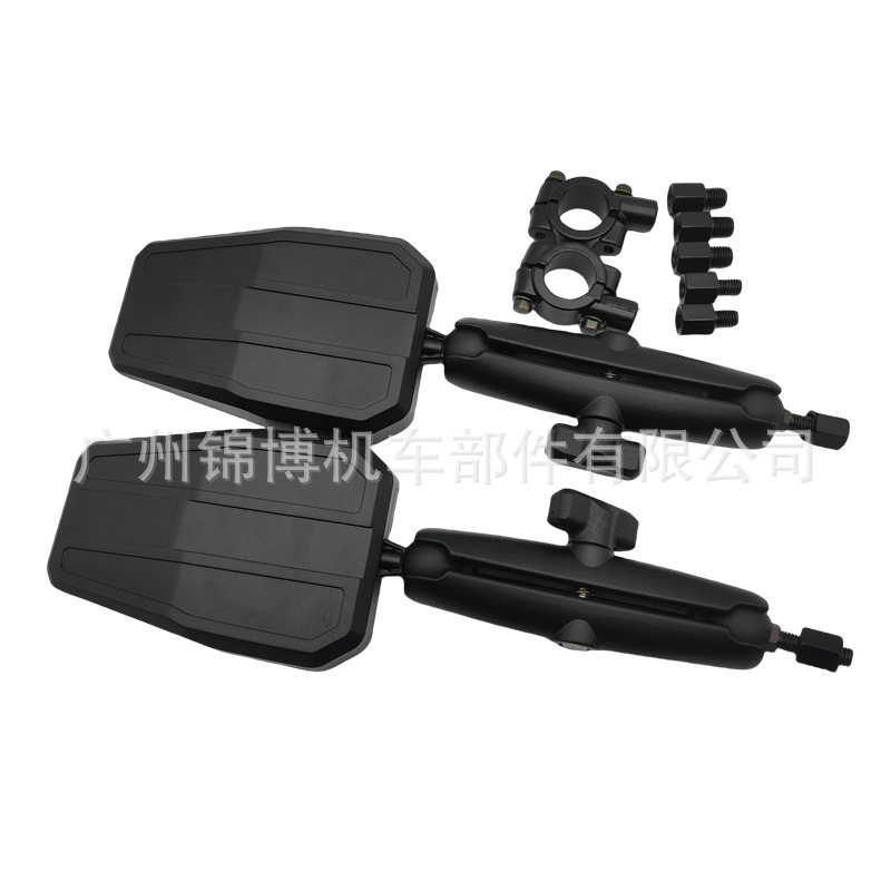 Espejo retrovisor para motocicleta aventura plegable ADV motocicleta estilo occidental reflectante espejo retrovisor para vehículo todoterreno suministro directo de fábrica transfronterizo