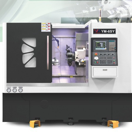 刀塔斜床身数控车床 扬牧厂家销售 CNC-46数控车床 数控车铣车床