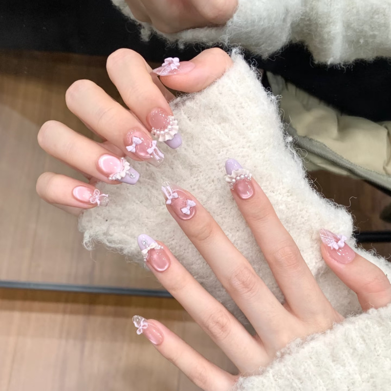 爆款法式裙边3D立体蕾丝边裙摆浮雕美甲模具DIY手工指甲饰品工具|undefined