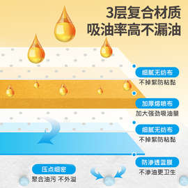 KF15【林依轮推荐】油烟机通用吸油棉垫棉条家用厨房防油抽油槽专