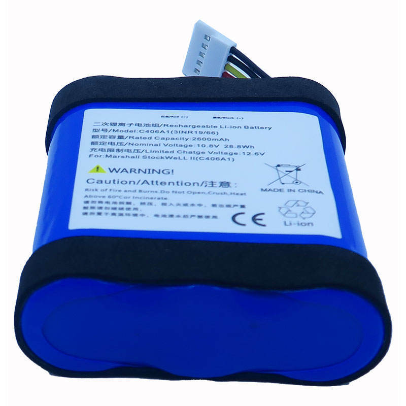 12.6V2600Mah Bluetooth Speaker Battery P1925Vh C406A1 Marshall Stokwell Ii