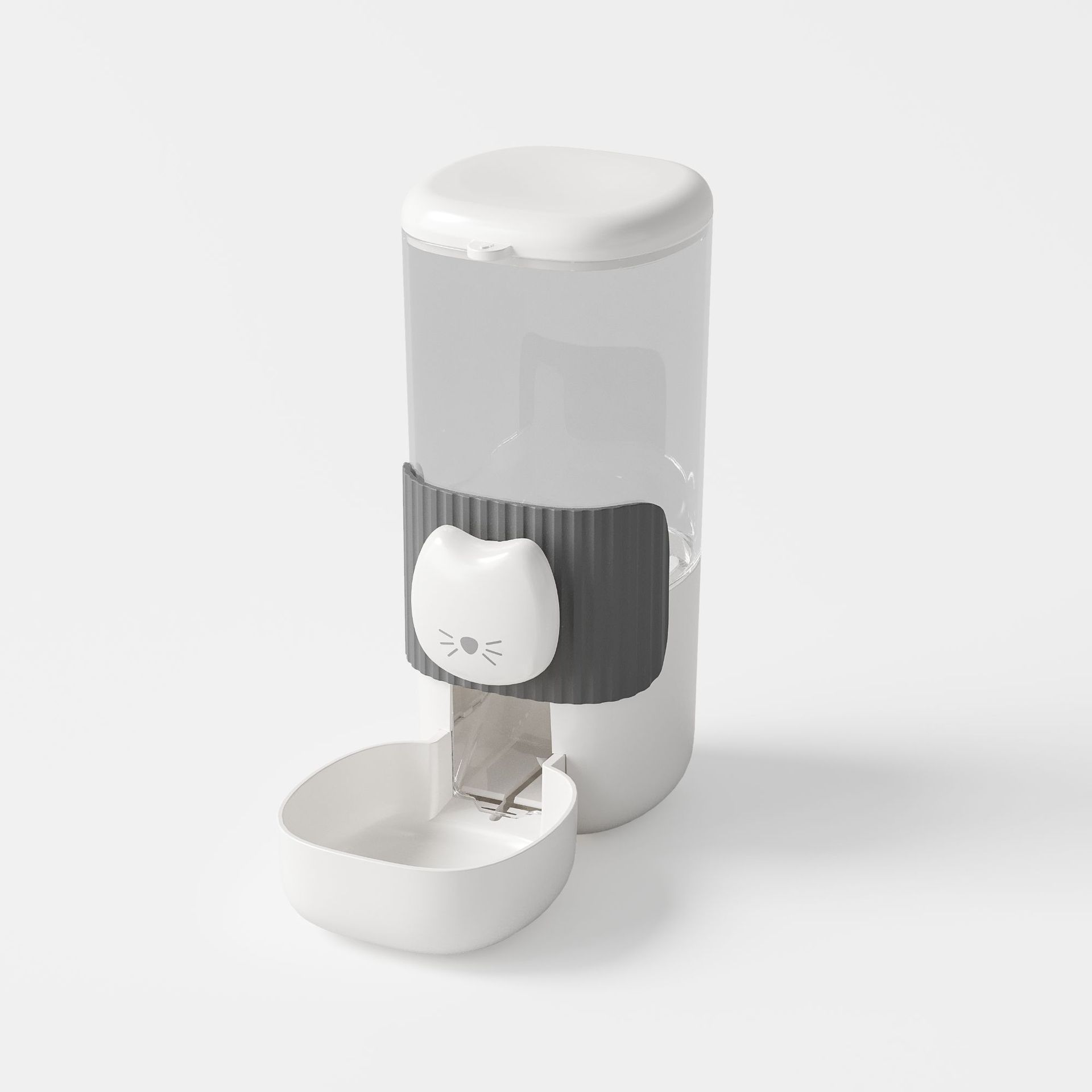 고급 회색 피더