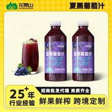 SC认证饮品店冷冻杀菌葡萄汁饮料生产原料鲜果鲜榨夏黑原浆现榨