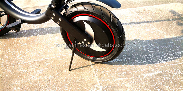 Cross-Border Sunnytimes Folding Ebike 350W 36V15Ah Electric Moped Lithium Battery Scooter
