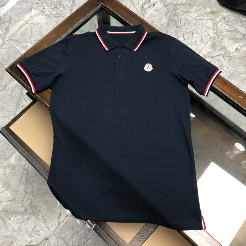Cross-Border Exclusive Supply of New Summer Models of Men's Polo Shirts, Short-Sleeved Pure Cotton Trendy Brand Turn-Down Collar T-Shirts for Men, Casual Wear Cross-Border Exclusive Supply of New Summer Models of Men's Polo Shirts, Short-Sleeved Pure Cotton Trendy Brand Turn-Down Collar T-Shirts for Men, Casual Wear