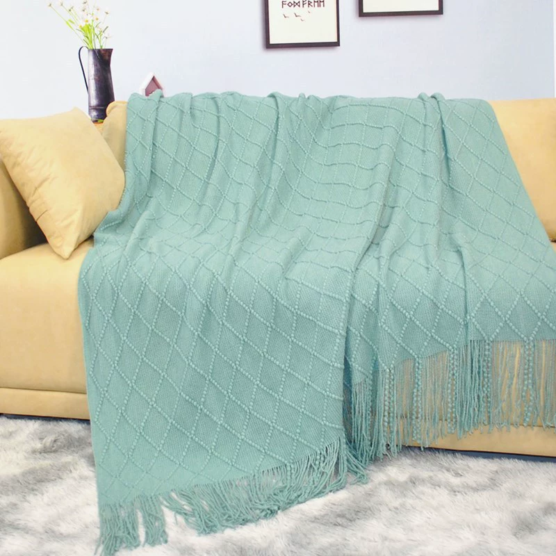 Pillow, sofa, knitted pillowcase for bedroom, wholesale