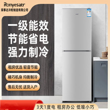 RORIYESATR冰箱小型家用大容量双门宿舍厨房用节能冰柜冷藏电冰箱