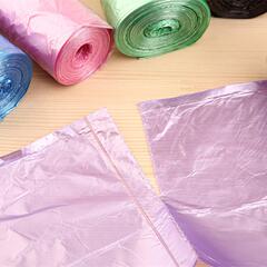Household Commercial Office Colored Trash Bags Continuous Roll Trash Bags Handheld Trash Bags