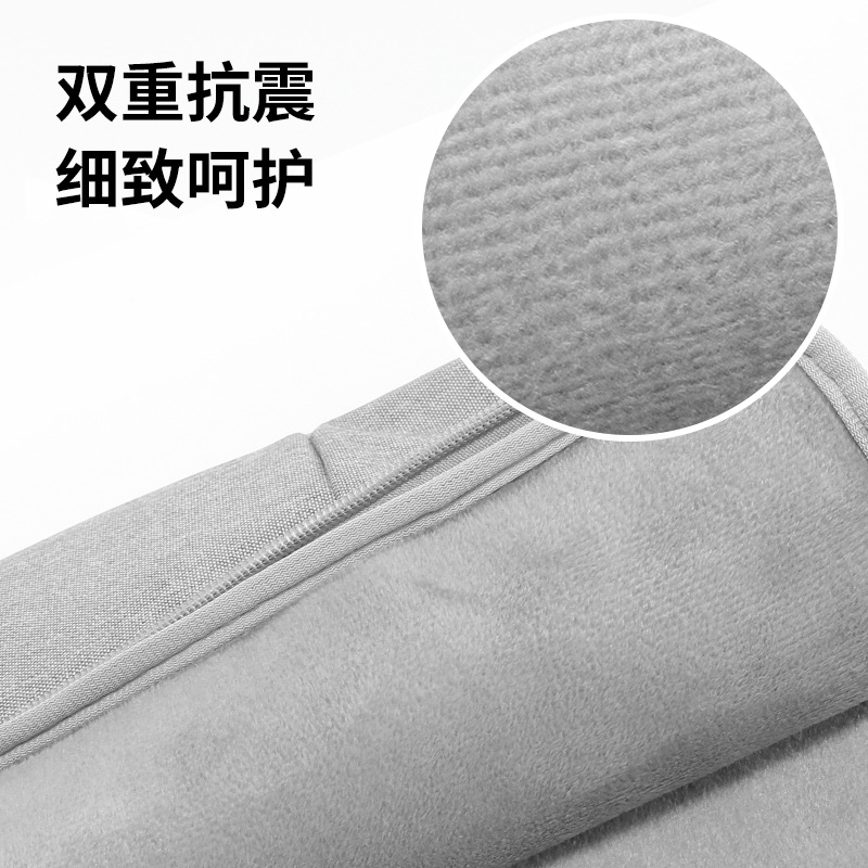 high quality pocket fleece wear-resistant laptop