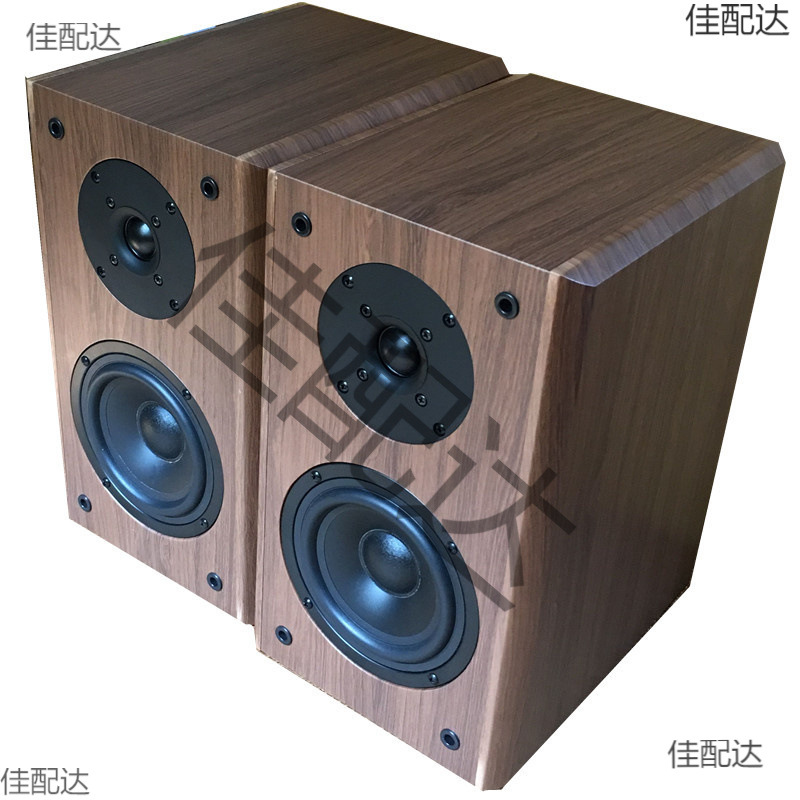 6.5inch High Passive Speaker Fever Tube Amplifier with Speaker 6.5inch Bookshelf Speakers Home Wooden Speakers