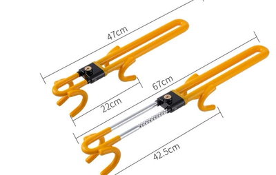 New Car Steering Wheel Lock Car lock - double-tube