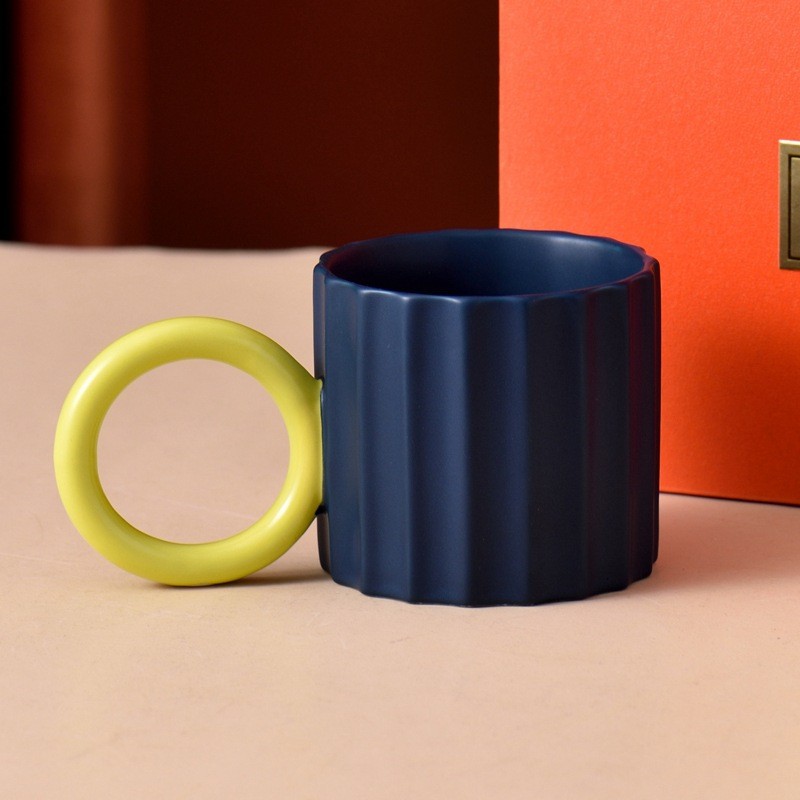 Blue single cup